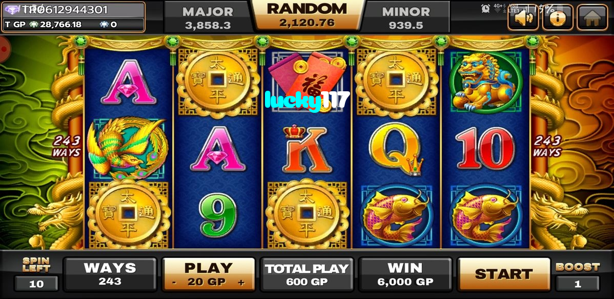 available types of lucky117 bet including pre-match live express and system bets